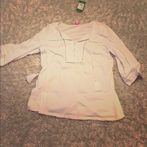 White Lilly Pulitzer top